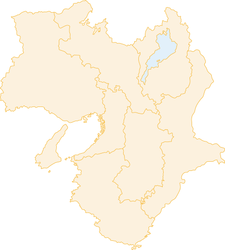 関西エリア地図