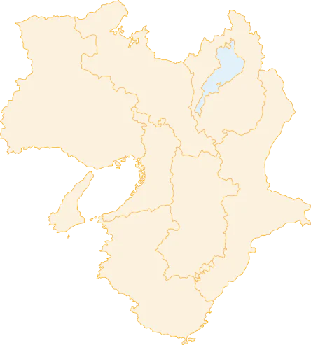 和歌山県の地図